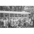 Group photograph of campers, ca. 1945. Ontario Jewish Archives, Blankenstein Family Heritage Centre, fonds 52, series 1-7, file 4, item 4.|